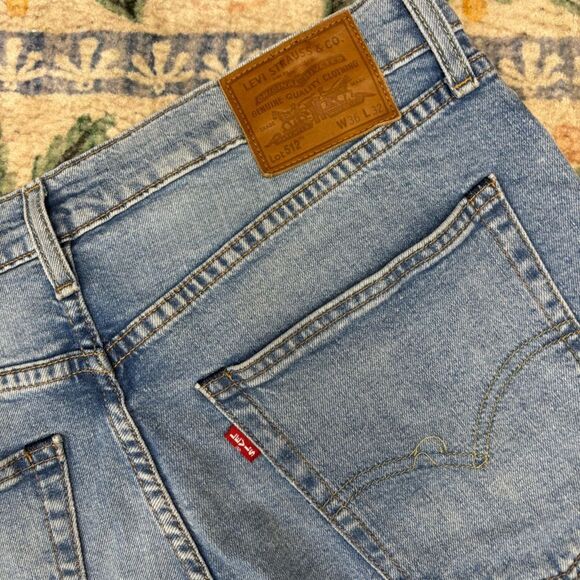 Levi’s Mens Jeans Lot 512 Light Wash 36 X 32 Denim - Picture 10 of 11